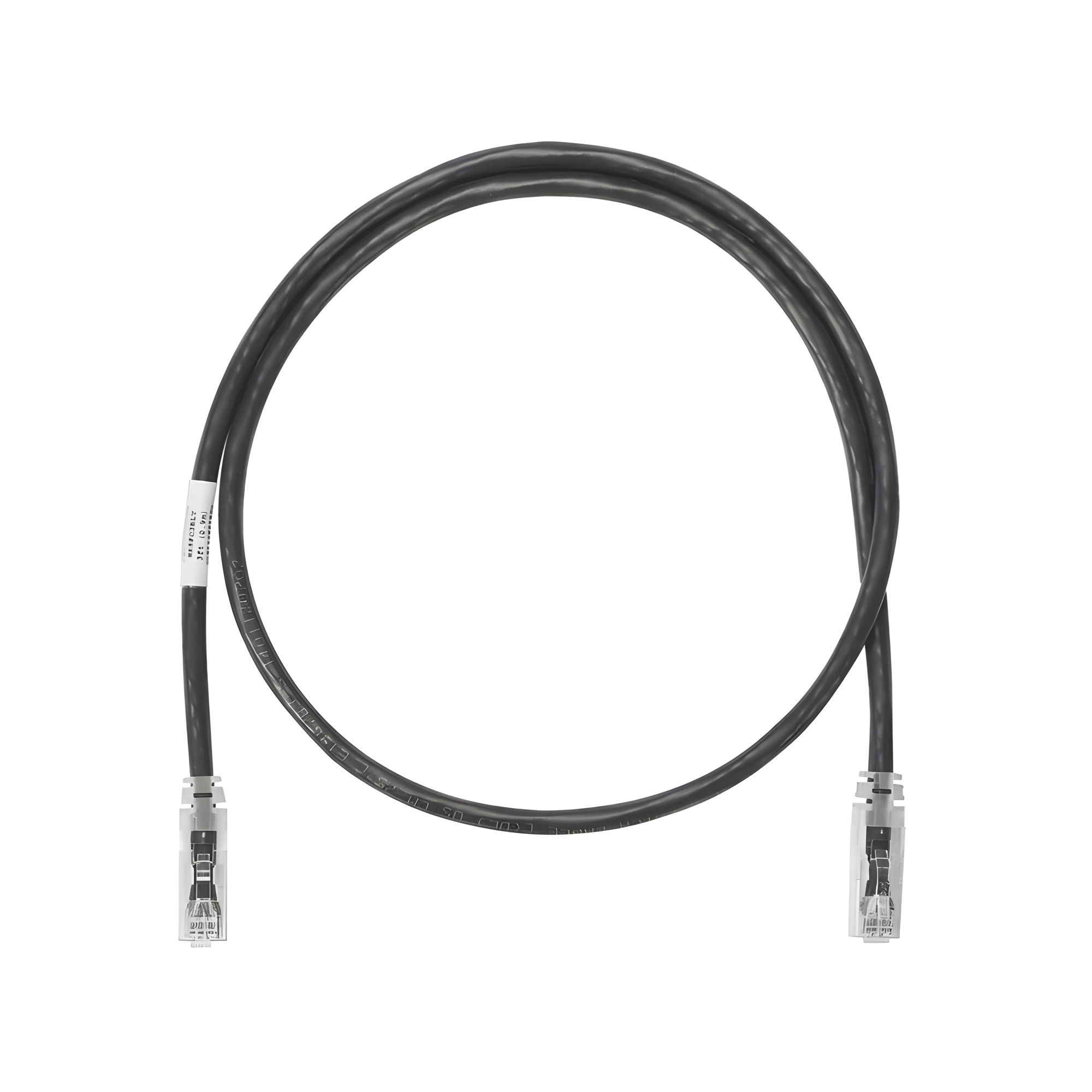 Cable de Parcheo UTP Categoría 6, con Plug Modular en Cada Extremo - 0.3 Metros (1 Pie) - Negro — PANDUIT · SKU NK6PC1BLY