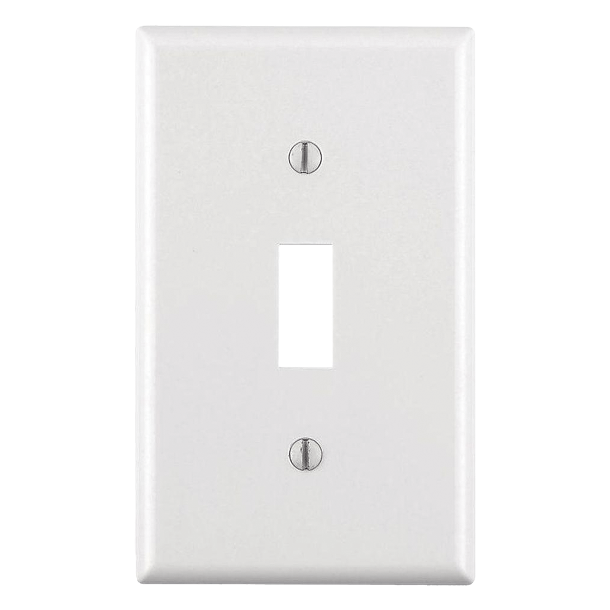 Placa para Interruptor de Palanca / Color Blanco.
