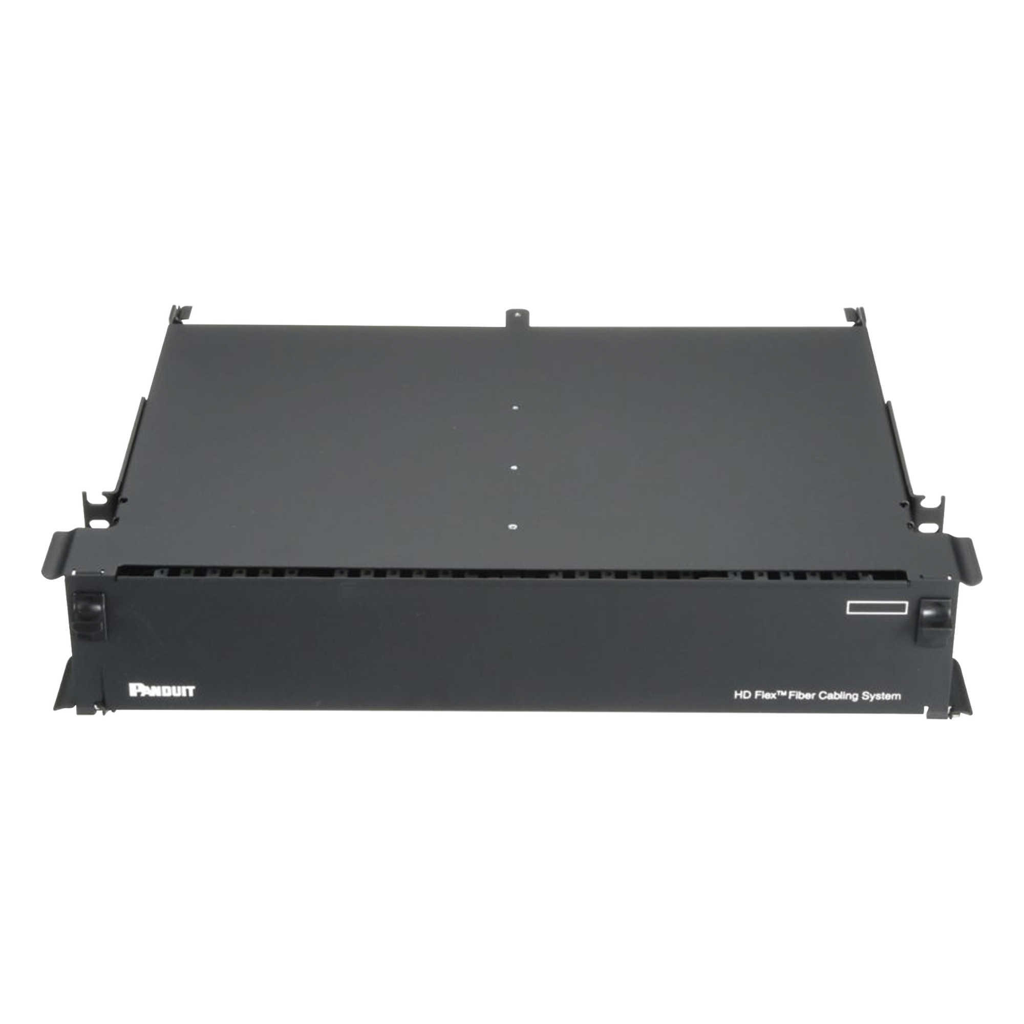 Panel de Distribución de Fibra Óptica / 2 UR / Ultra Alta Densidad / 288 Fibras / Acceso Frontal y Trasero / Bandeja Dividida con Bloqueo — PANDUIT · SKU FLEX2U06