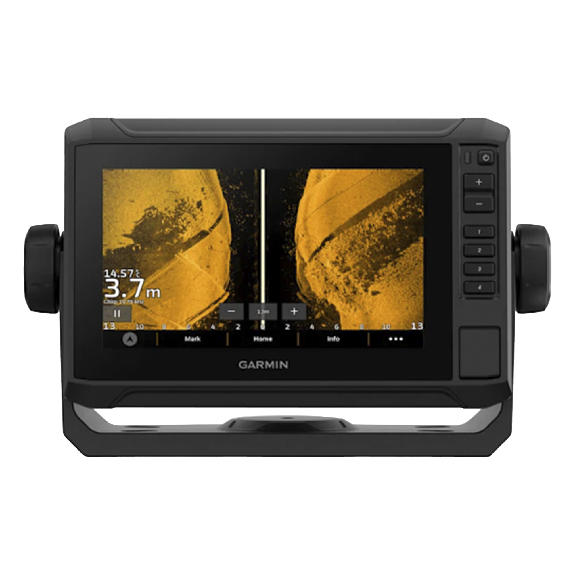 Plotter de Navegación ECHOMAP™ UHD2 de 7" / Pantalla Táctil WVGA 7" / GPS Multibanda y Multiconstelación / Compatible con AIS y DSC / Sonda CHIRP Integrada / ClearVü y SideVü / No Incluye Transductor — GARMIN · SKU 10-02683-00